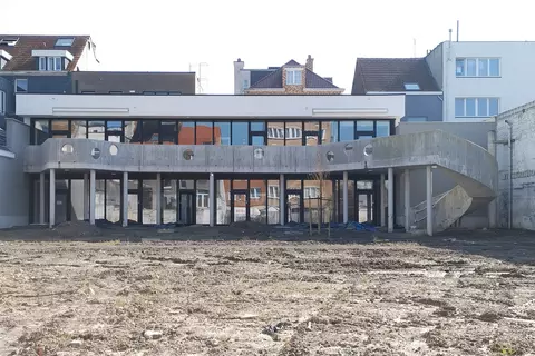 Aquarelle Kindergarten, garden facade