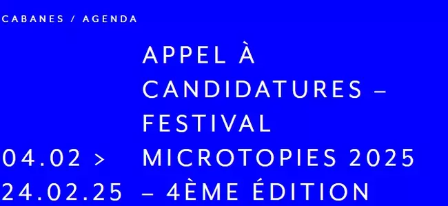 Microtopies 2025