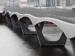 Vluchthaven Footbridge IJDock